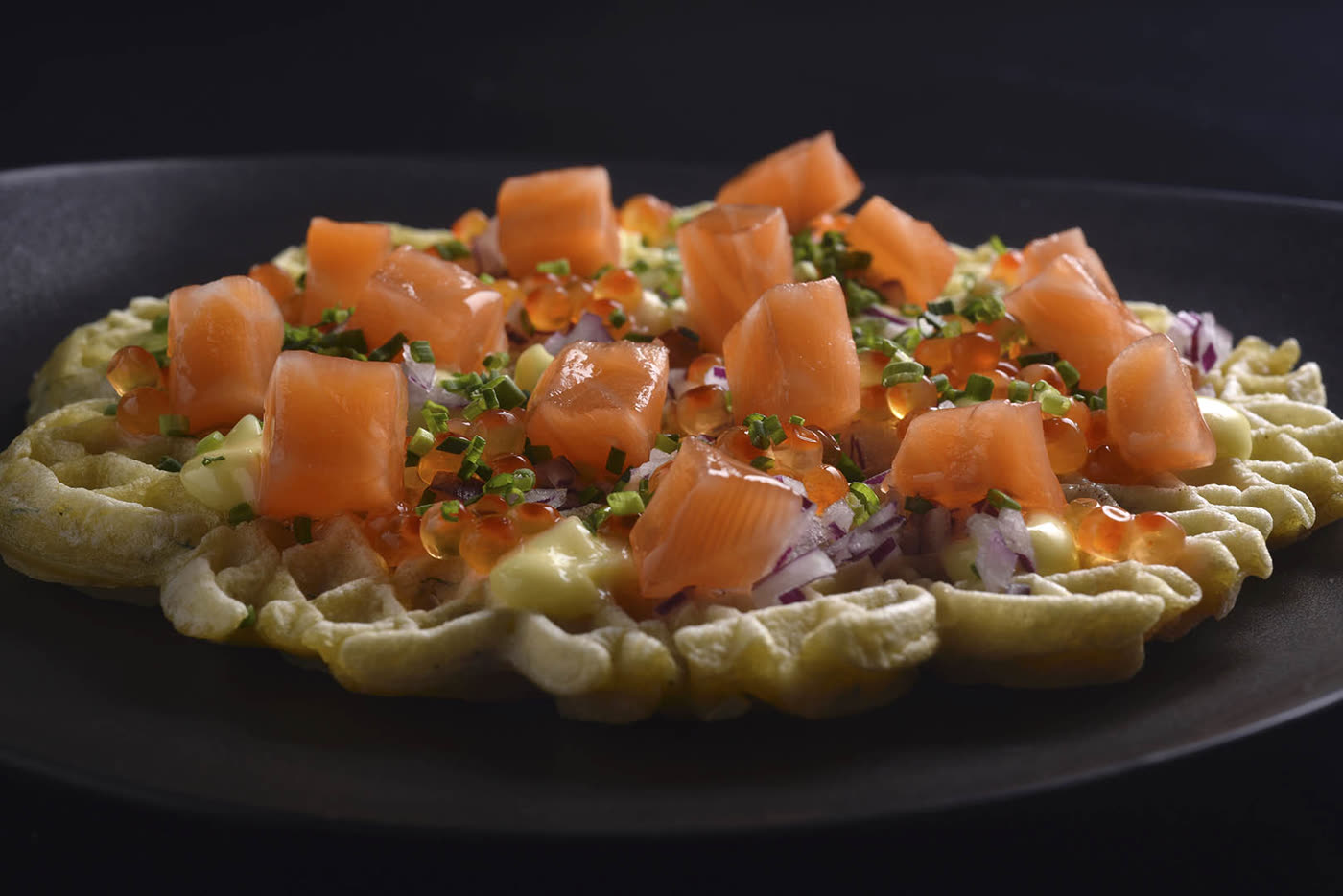 Salmon tasting in Oslo